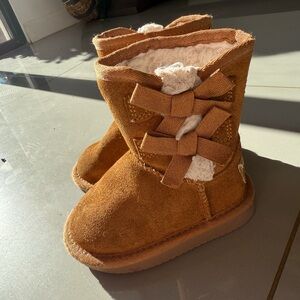 Koolaburra Tan Kids Boots